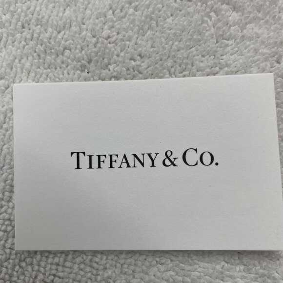 Authentic Tiffany and Co. 3 inch Square Box (Little Card is Included) - Picture 2 of 5